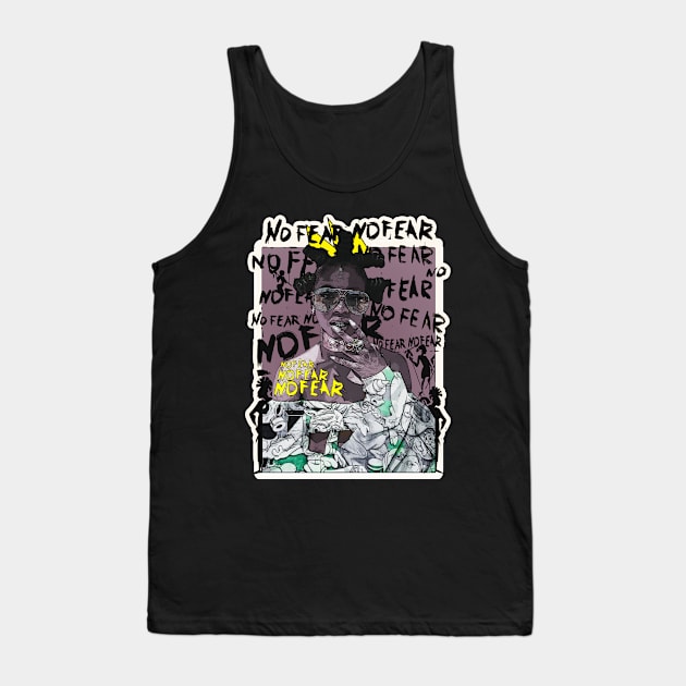 Bantu No Fear Strong Black Woman Tank Top by Glass Table Designs